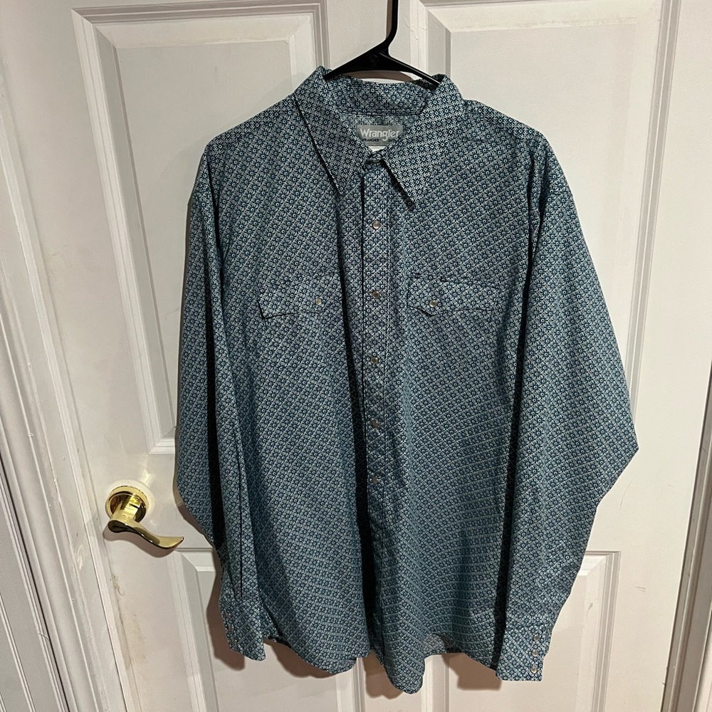 Wrangler Western Retro Pearl Snap Shirt XLT